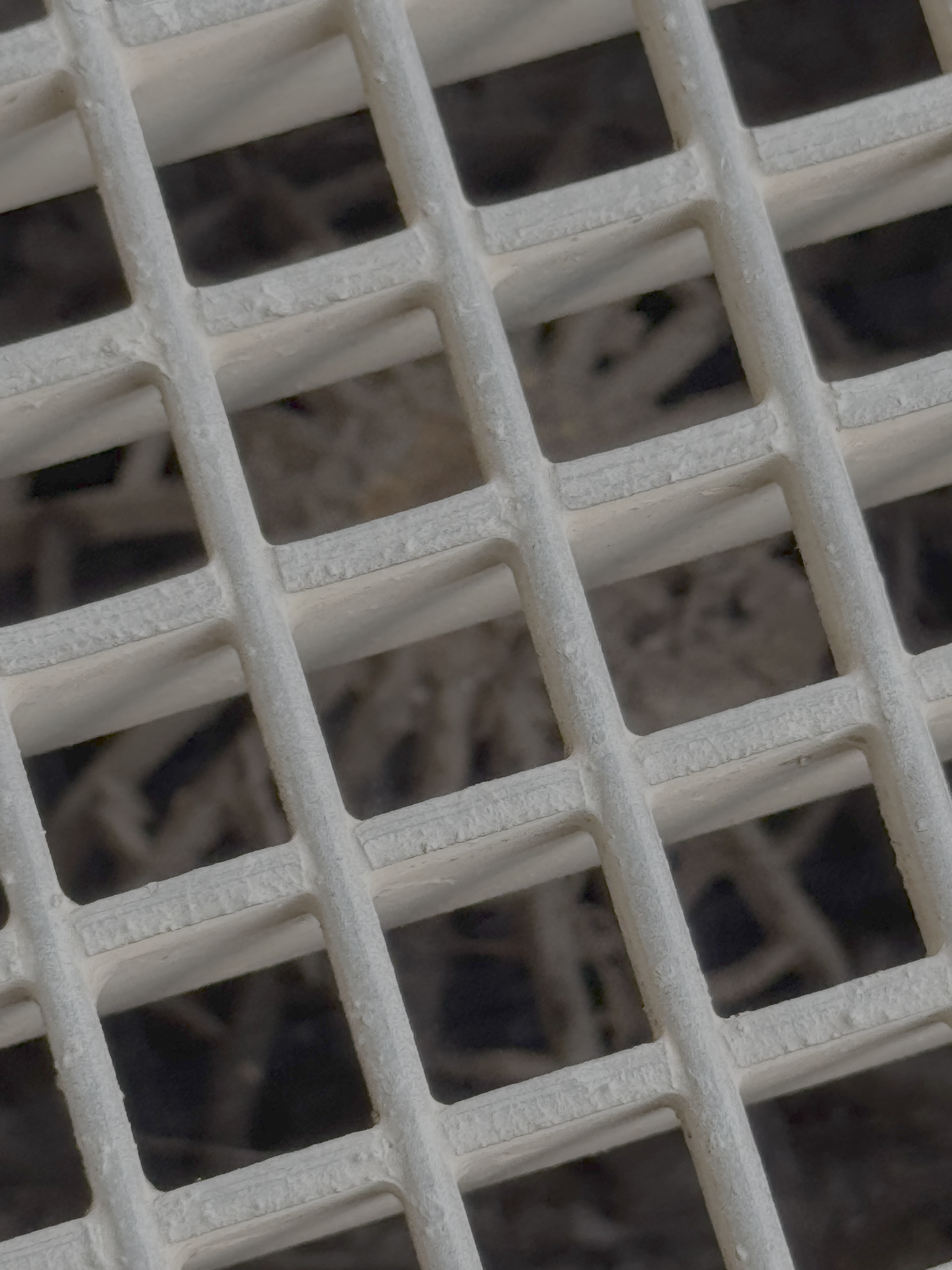 Rejas canalización agua